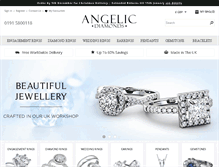 Tablet Screenshot of angelicdiamonds.com